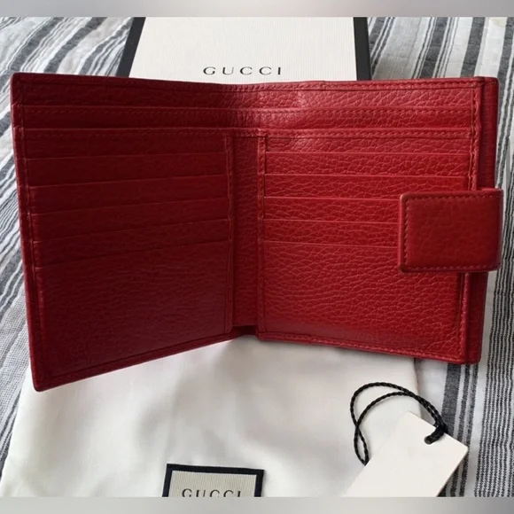 Gucci French flap wallet ❤️🍓 - Picture 5 of 7